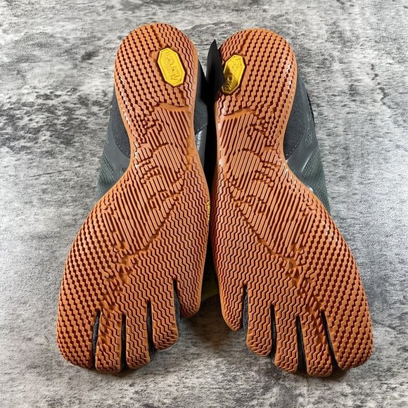 VIBRAM WOMEN'S GRAY KSO EVO FIVEFINGERS RUNNING SHOES SIZE 7-7.5 EU 37 - Picture 8 of 8